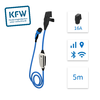 NRGkick KfW Select 5m, 22kW, WLAN, Bluetooth, GSM/GPS/SIM, Wandsteckdose 16A, 12601008 